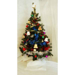 Décoration animaux Kit décors de Noël Grand Sapin de Noël décoré -KT2A