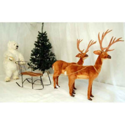 Décoration animaux Automate décors de Banquise Scène complète avec 3 automates grand modèle -SC3A