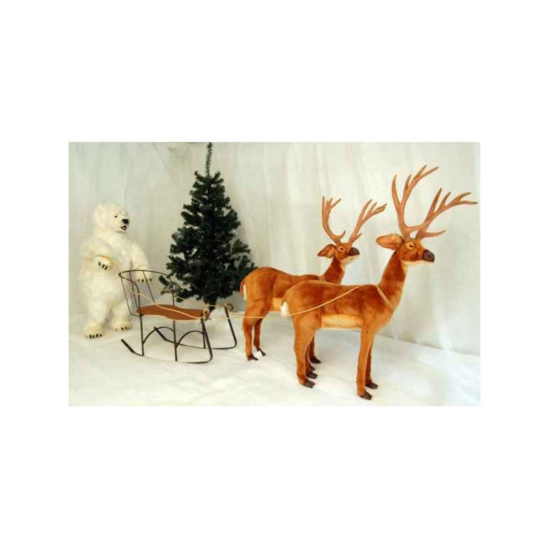 Décoration animaux Automate décors de Banquise Scène complète avec 3 automates grand modèle -SC3A