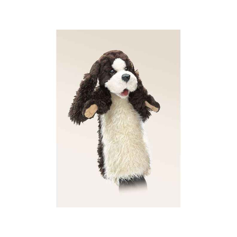 Marionnette Peluche Chien Folkmanis Cocker Epagneul Theatre -2836 