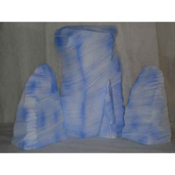 Décoration animaux Lot de 4 blocs de glace artificielle assortiment de différentes tailles -G4A