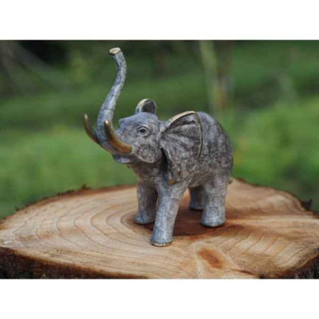 Statue en bronze petit elephant thermobrass  -an1855br -hp