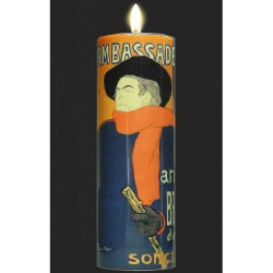 Photophore art aristide bruant dans son cabaret de toulouse -lautrec 3dMouseion -TC14TL