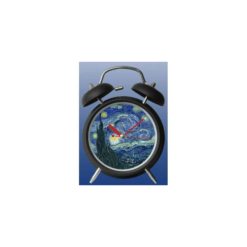 Réveil art nuit étoilée de van gogh 3dMouseion -CL012