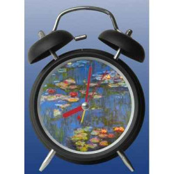 Réveil art bassin aux nymphéas de monet 3dMouseion -CL013