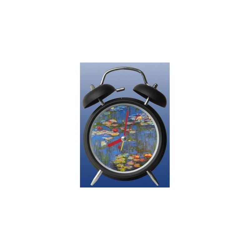 Réveil art bassin aux nymphéas de monet 3dMouseion -CL013