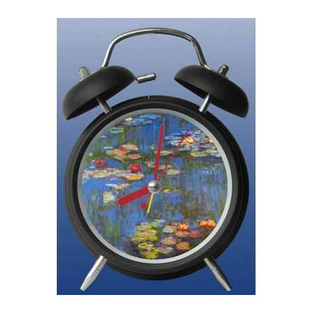 Réveil art bassin aux nymphéas de monet 3dMouseion -CL013