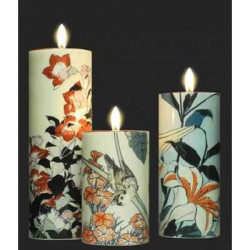 Photophore art set de 3 de hokusai 3dMouseion -TS06HOK