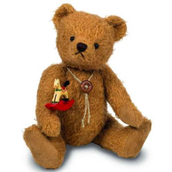 Animaux-Bois-Animaux-Bronzes propose Peluche de collection ours teddy bear albrecht 27 cm ed. limitée Hermann -16827 0