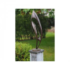 Statue en bronze sculpture moderne endless thermobrass  -an2241br -bi