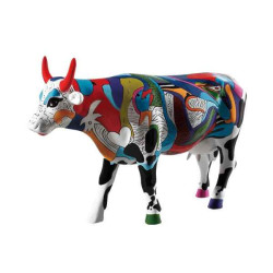 Animaux de la ferme Vache ziv's udderly cool cow CowParade Taille L