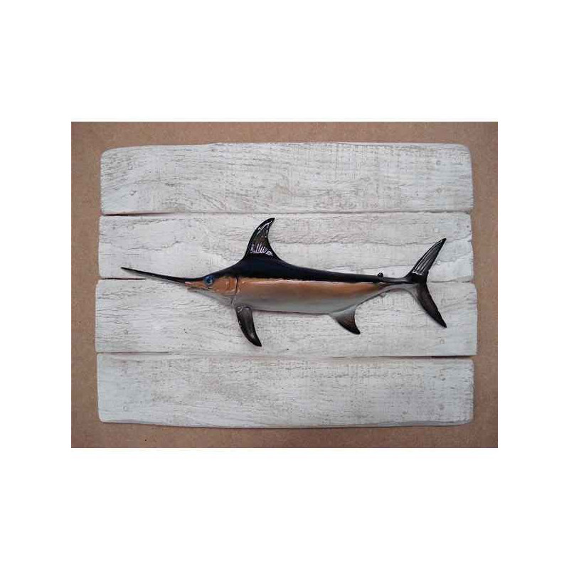 Animaux-Bois-Animaux-Bronzes propose Décors poisson des tropiques Espadon -CADR34