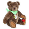 Animaux-Bois-Animaux-Bronzes propose Peluche ours teddy original carlo avec bruiteur 30 cm Hermann -18203 0