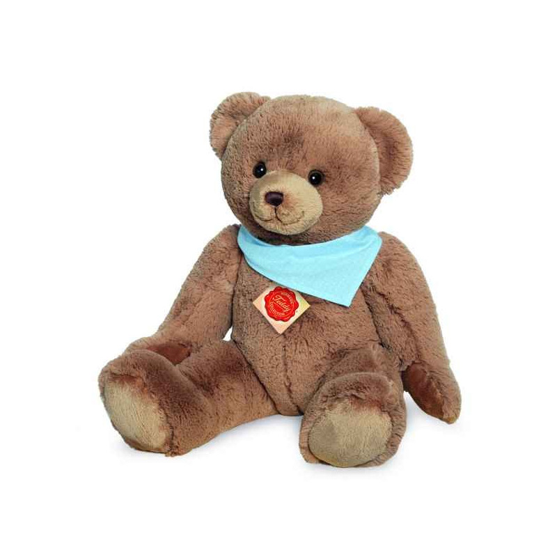 Animaux-Bois-Animaux-Bronzes propose Peluche ours teddy caramel marron 50 cm Hermann -91310 8