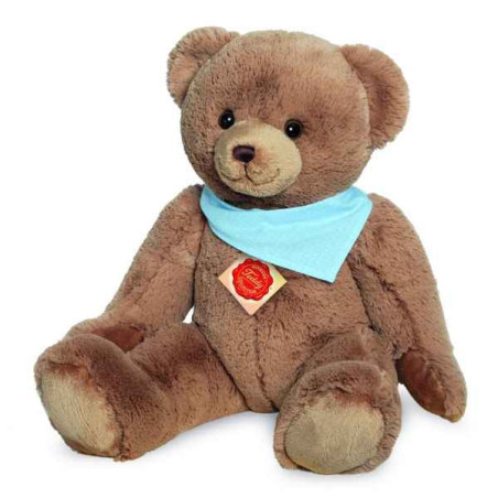 Animaux-Bois-Animaux-Bronzes propose Peluche ours teddy caramel marron 50 cm Hermann -91310 8