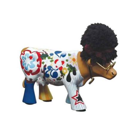 Animaux de la ferme Vache woooodstock CowParade résine taille M