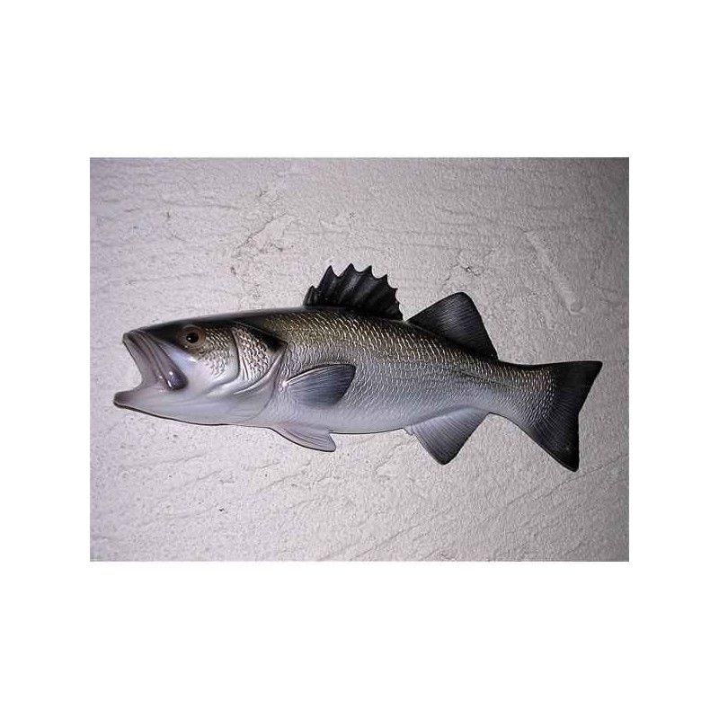 Animaux-Bois-Animaux-Bronzes propose Poisson Bar  sculpture murale -MSR001