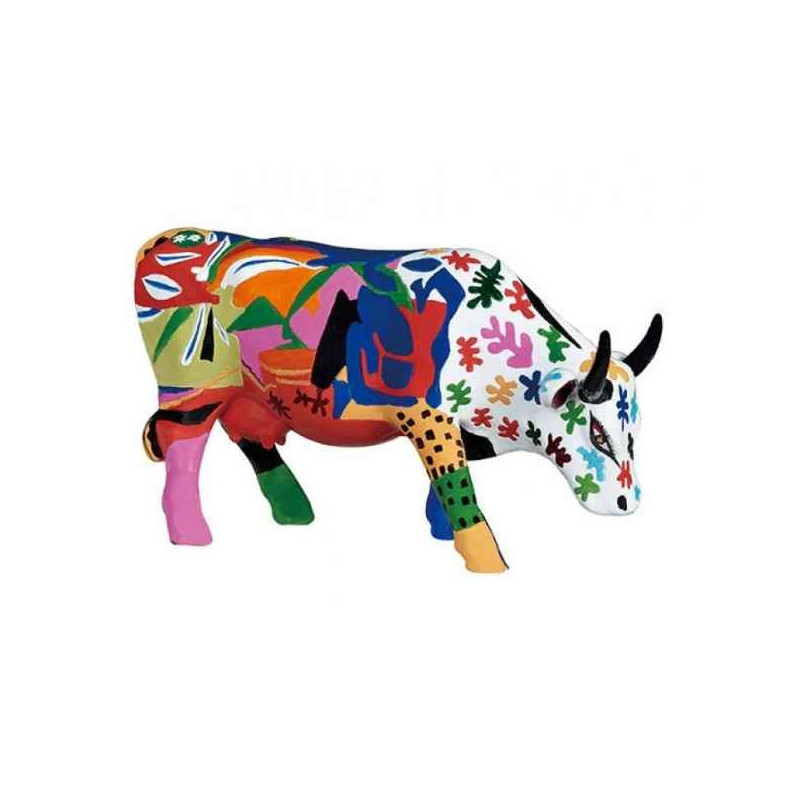 Animaux de la ferme Vache a la mootisse CowParade résine taille M