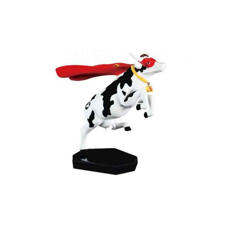 Animaux de la ferme Vache supercow 2 CowParade résine taille M