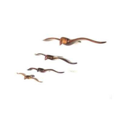 Décoration OiseauxLe goéland suspendu 45 cm Lasterne -GO45S Artisan Français - art animalier bois