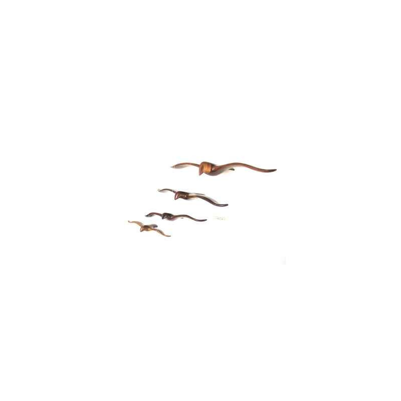 Décoration OiseauxLe goéland suspendu 45 cm Lasterne -GO45S Artisan Français - art animalier bois