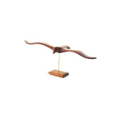 Décoration OiseauxLe goéland sur socle 75 cm Lasterne -GO75 Artisan Français - art animalier bois