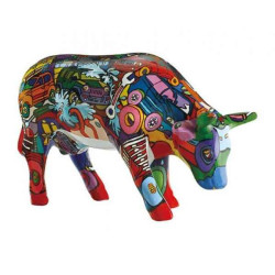 Animaux de la ferme Vache brenner mooters CowParade céramique taille M