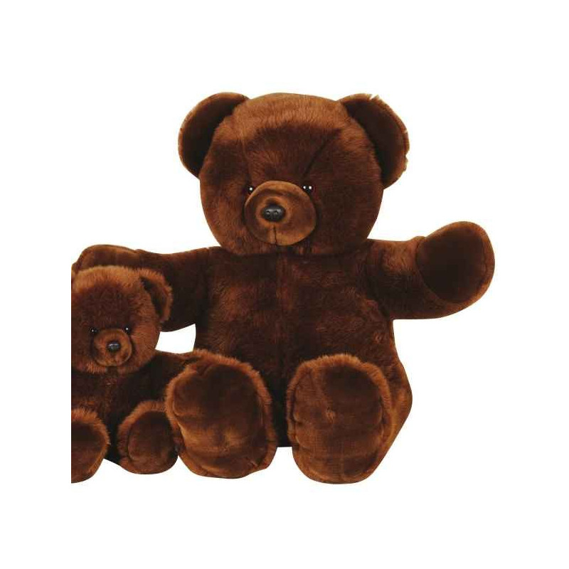 Décors Animaux peluche Ours collection marron 60 cm  histoire d'ours -2191