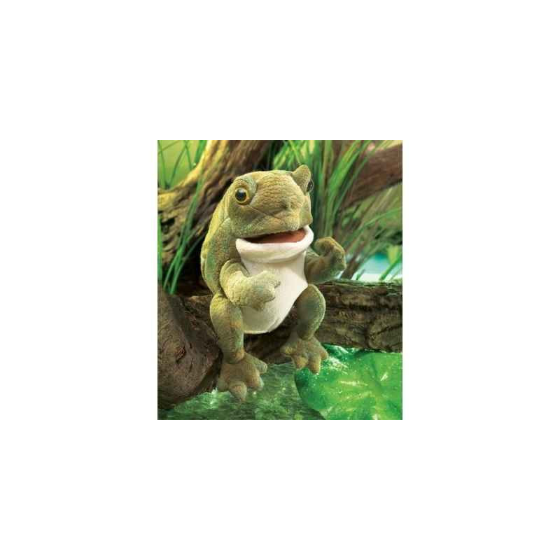 Marionnette peluche Grosse Grenouille Folkmanis -2935