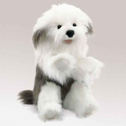 Marionnette peluche, Chien de berger -2029 dans Marionnettes ventriloques
