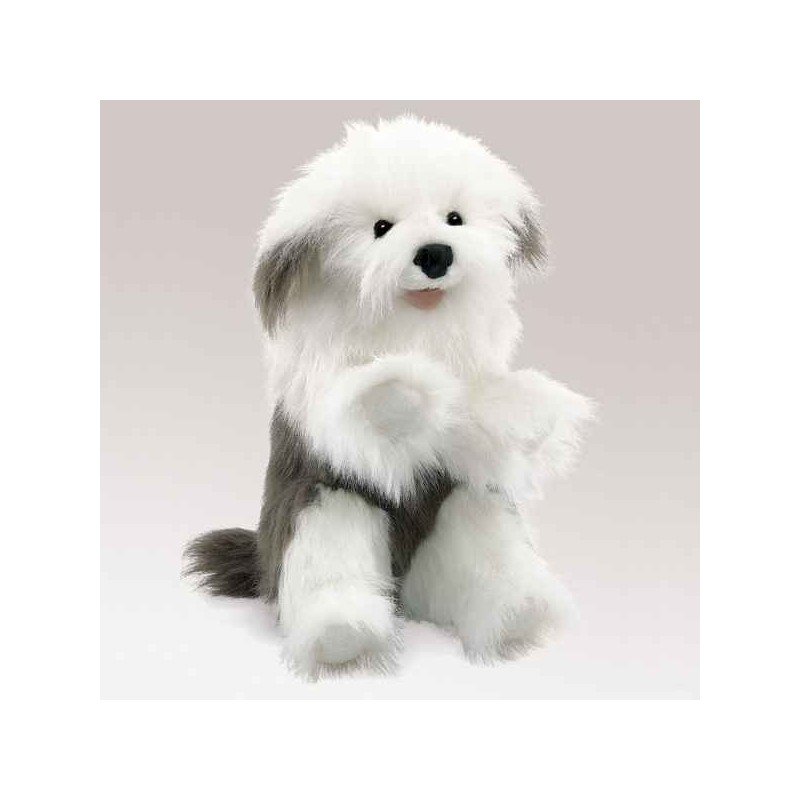 Marionnette peluche, Chien de berger -2029 dans Marionnettes ventriloques