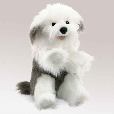 Marionnette peluche, Chien de berger -2029 dans Marionnettes ventriloques