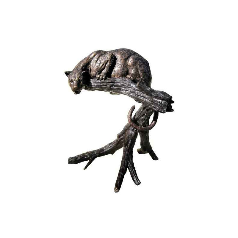 Décors Animaux en Bronze Guepard en bronze -BRZ358