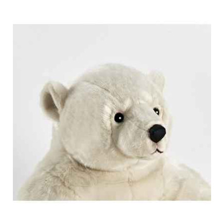 Anima  -Peluche ours polaire assis 100 cm  -1832