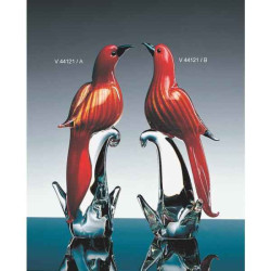 Décoration OiseauxOiseau tropical en verre Formia -V44121-A Formia