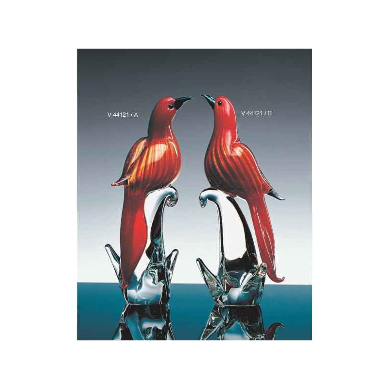 Décoration OiseauxOiseau tropical en verre Formia -V44121-A Formia