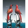 Décoration OiseauxOiseau tropical en verre Formia -V44121-A Formia