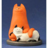 Animaux-Bois-Animaux-Bronzes.com propose Les Chats de jan, jans en de kinderen -JJ13