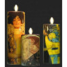 Photophore art set de 3 de klimt 3dMouseion -TS02KL