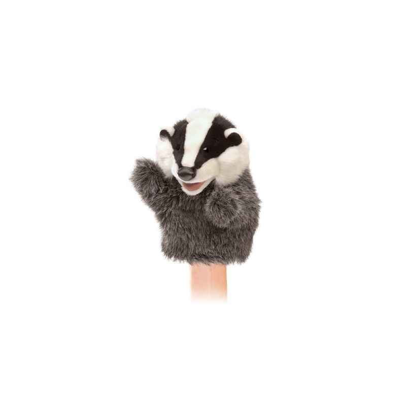 Animaux de la forêt Petit blaireau marionnette 