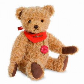Ours teddy bear arno 40 cm bruité hermann   14648 3