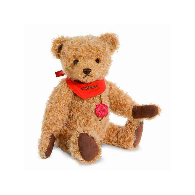 Ours teddy bear arno 40 cm bruité hermann   14648 3