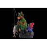 Vache figurine good fishing art in the city -84147