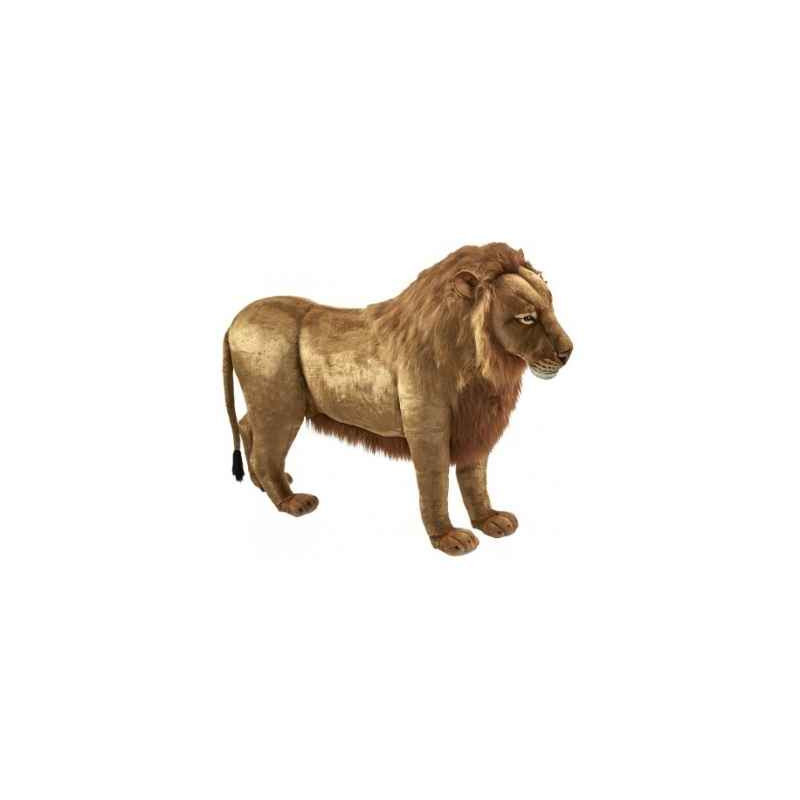 Félin Lion 4 pattes 178cml peluche animalière -4317