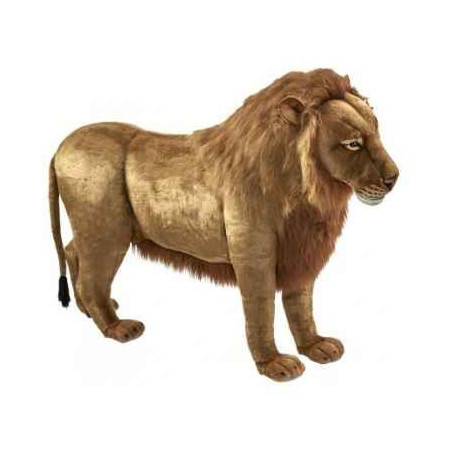 Félin Lion 4 pattes 178cml peluche animalière -4317