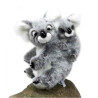 Animaux sauvage Koala maman bébé 28cmh peluche animalière -5947