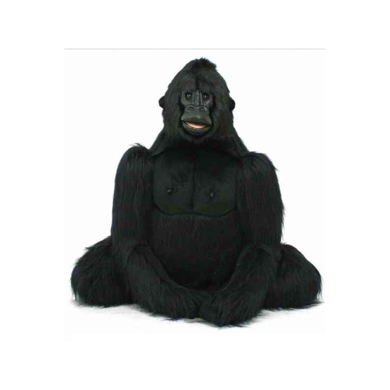 Animaux sauvage Gorille assis 110cmh peluche animalière -4326