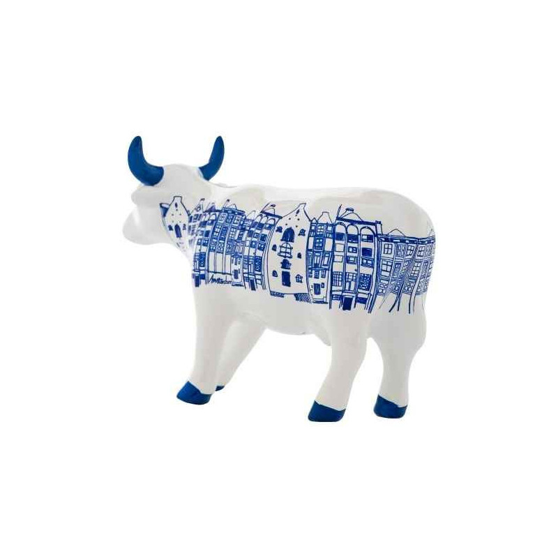 Animaux de la ferme Vache amsterdam cow CowParade céramique taille M