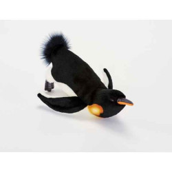 Décoration OiseauxPingouin \"en glissade\" 30cml peluche animalière -5756 Anima