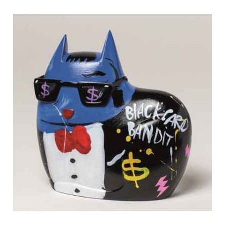 Animaux-Bois-Animaux-Bronzes.com propose Sammy, big city Chat bleu de selwyn senatori -ST00606